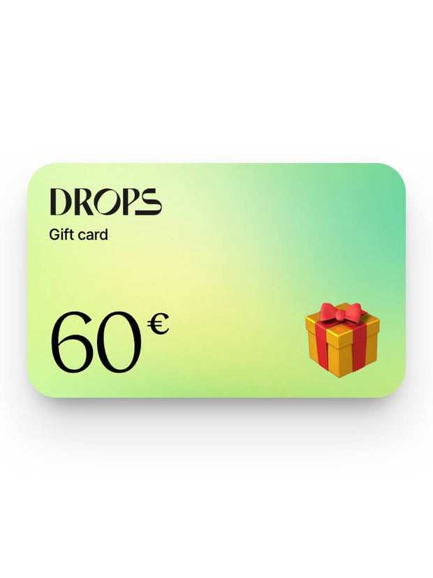 Drops wine gift card €60