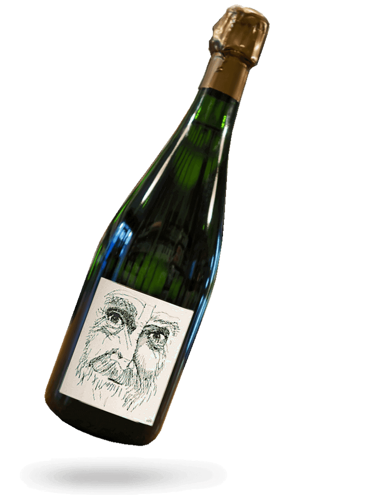 Heraclite Sous Boi Premier Cru 2018 Champagner von Timothee Stroebel