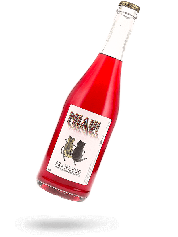 Miau! Vino Rosso Frizzante 2022 Naturwein von Pranzegg