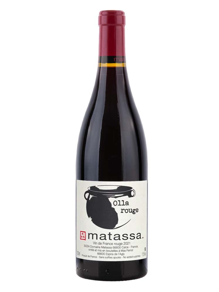 OLLA ROUGE 2022, Natural wine - Matassa | Drops