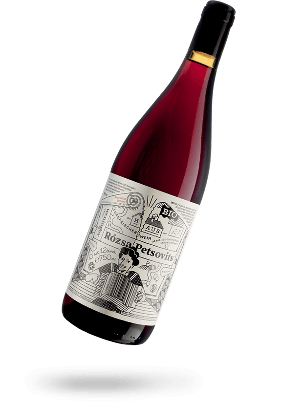 | Drops PETSOVITS Weninger 2022, RÓZSA - Natural wine