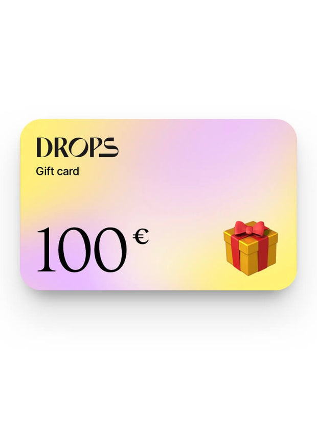 Drops wine gift card €100