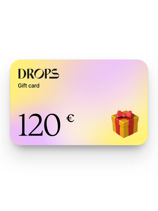 Drops wine gift card €120