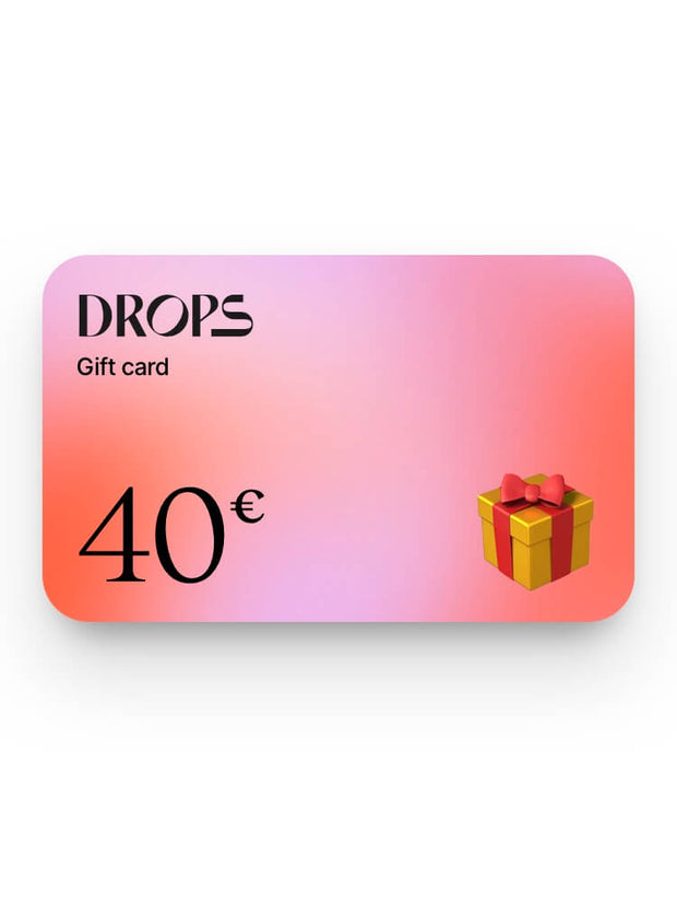 Drops wine gift card €40
