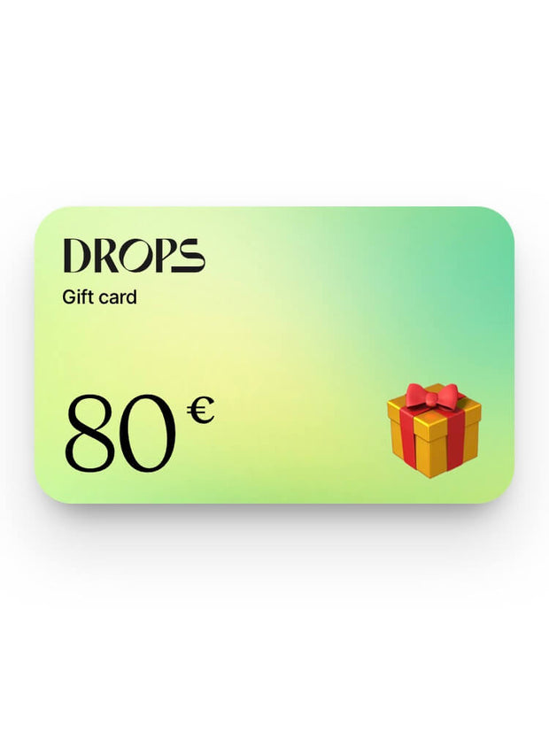 Drops wine gift card €80